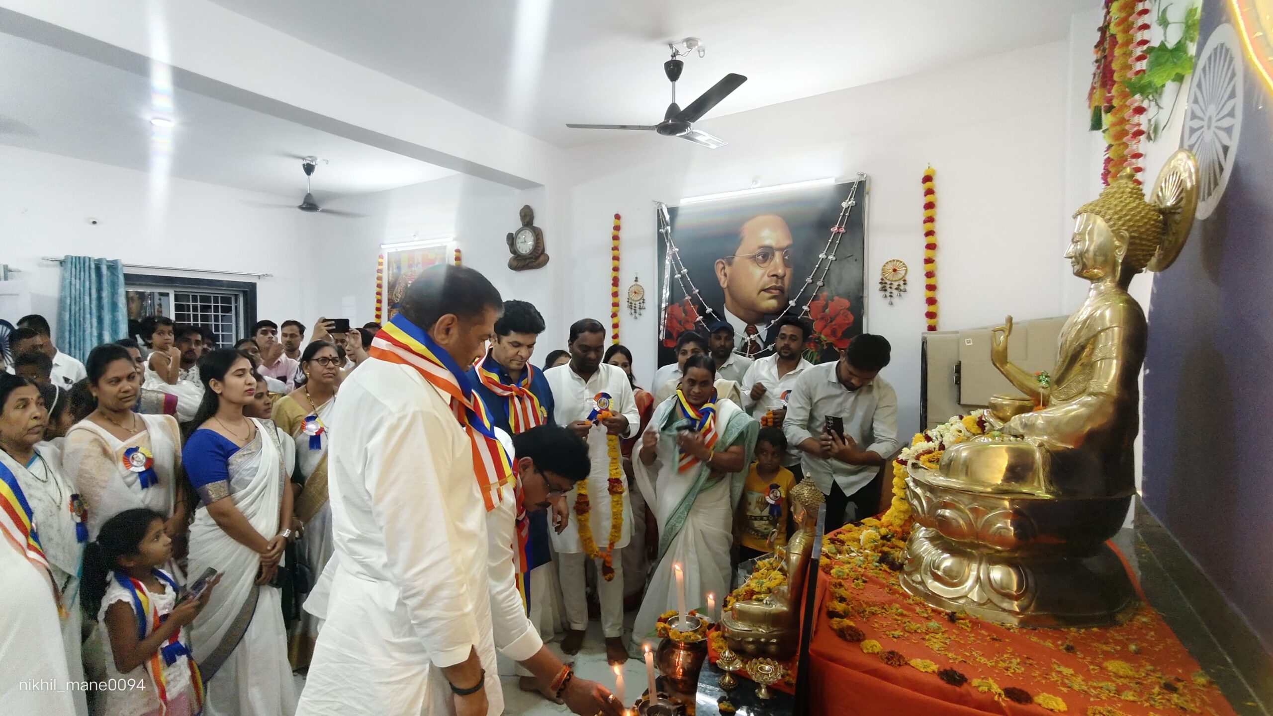 येरखेड्यात बुद्धजयंती निमित्त पंचशील बुद्ध विहाराचे झाले उद्घाटन व बुद्ध मुर्ती चे लोकार्पण