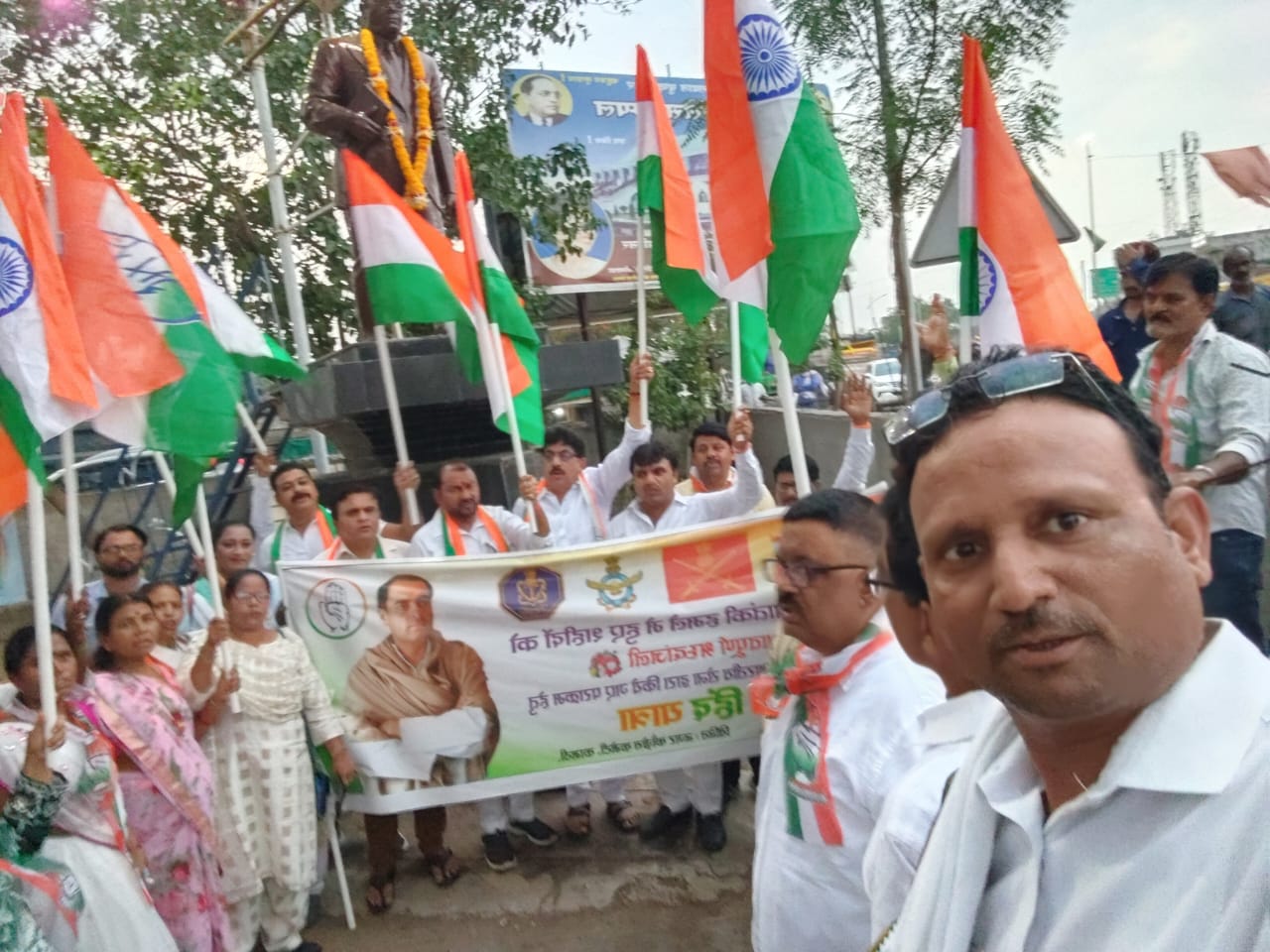 कांगेसने कामठीत काढली 