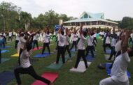 आंतरराष्ट्रीय योग दिना निमित्त ड्रॅगन पॅलेस कॅम्पस येथे योगा कार्यक्रमाचे आयोजन, भारतीय वायुसेनेचा होता प्रमुख सहभाग