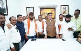 पारशिवनी नगरपंचायत चे माजी सरपंच प्रकाश डोमकी शिवसेना(शिंदे) पक्षात ; कांग्रेस ला मोठा झटका