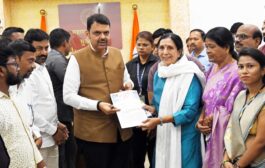 कामठी न. प. निवडणुक बरिएमं चे नगराध्यक्ष पदाचे उमेदवार अजय कदम यांना महायुतीचे उमेदवार घोषित करा - मुख्यमंत्री देवेंद्र फडणविसांची ॲड. कुंभारेंनी घेतली भेट