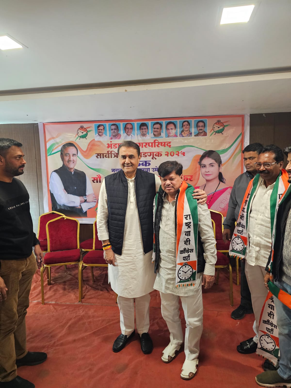 कांग्रेस को कामठी तगडा झटका ; पुर्व नगराध्यक्ष शाहजहां अंसारी राष्ट्रवादी काँग्रेस (अजित पवार) पार्टी मे शामिल;कामठी नगरपरिषद चुनाव मे NCP करेगी बडा धमाका!