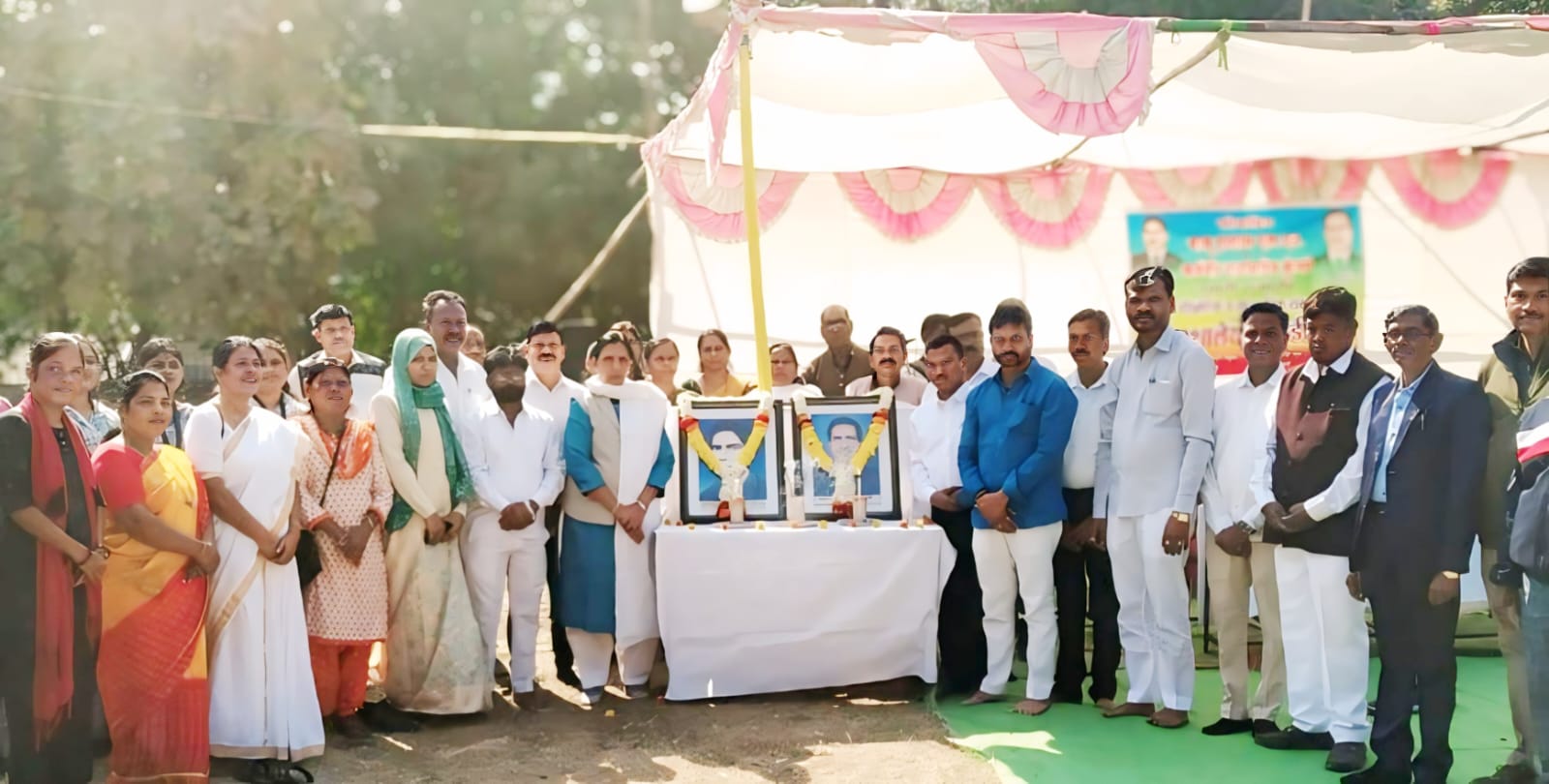 कामठीत गुंजला 'जय भीम' चा जयघोष!