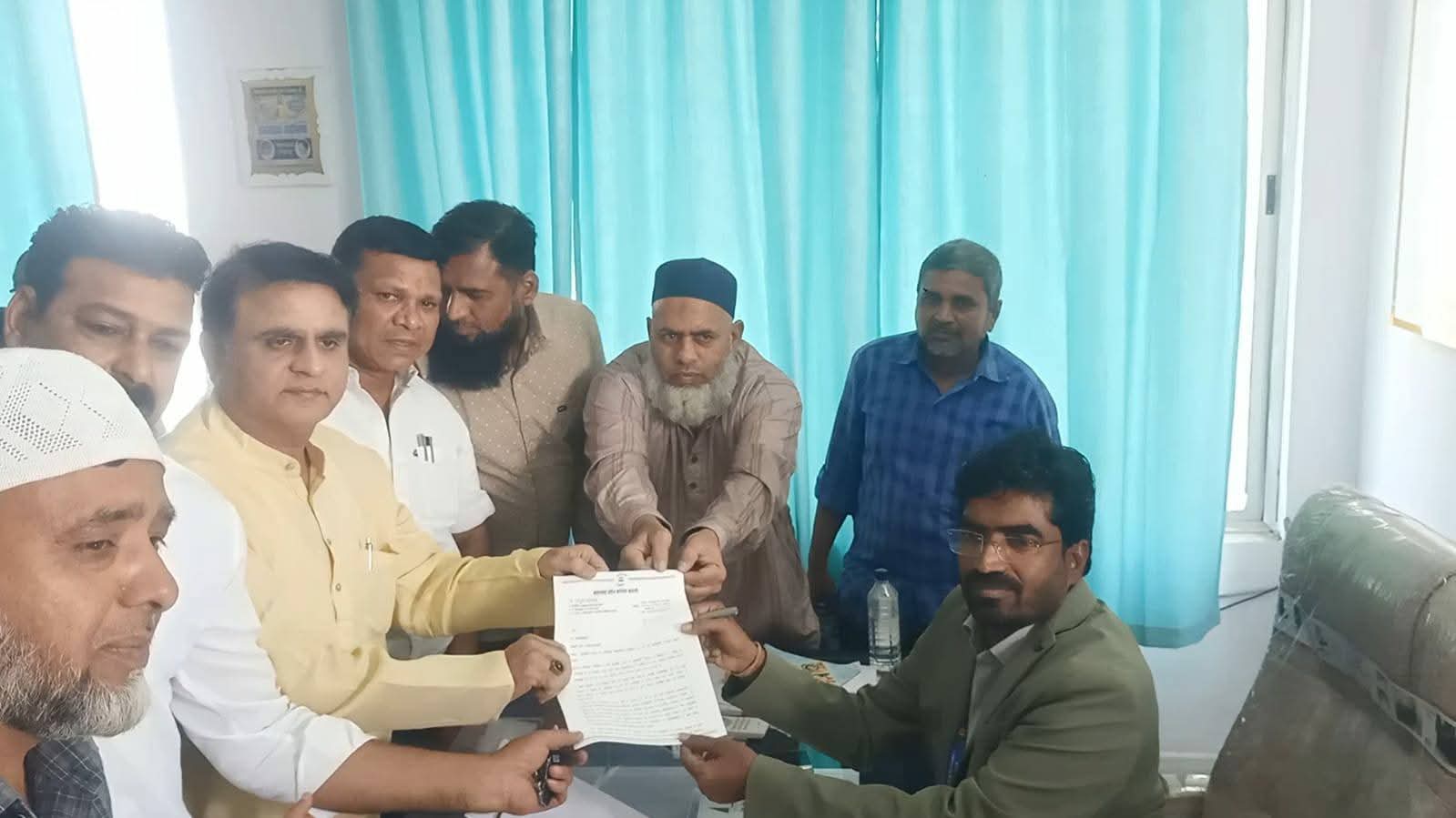 कामठी में हॉकर्स के समर्थन में कांग्रेस की आवाज बुलंद