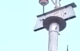 महादुला नगरपंचायत - डॉ.बाबासाहेब आंबेडकर स्मारकाशेजारी बेकायदेशीर हायमास्ट पोलवर त्रिशुल व भगवा ध्वज रातोरात उभारण्याची घटना!