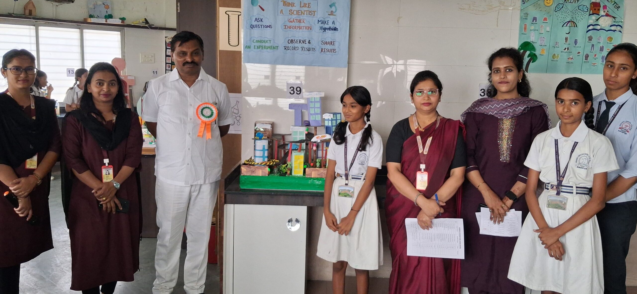 प्रिआंती इंग्लिश स्कुल & ज्युनिअर कॉलेज मध्ये विज्ञान प्रदर्शनी उत्साहात संपन्न